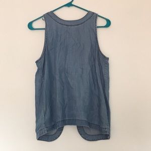 GAP soft denim tank top!